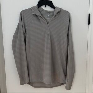 Kuhl Men’s Quarter Zip Striped Hoodie